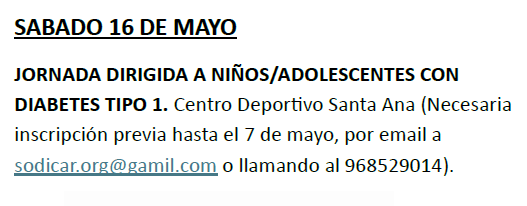 Sabado 16 De Mayo